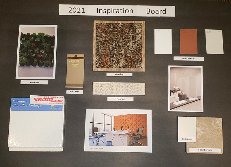 Miller Builders 2021 Inspiration Board